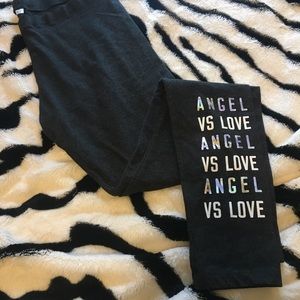 Victoria’s Secret Holo Graphic Leggings